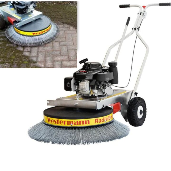 PETROL SWEEPER AND POWER BRUSH