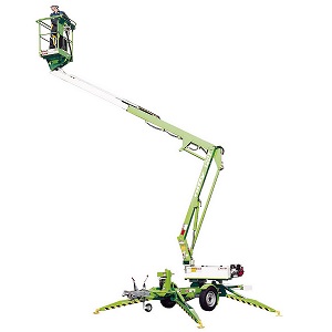 NIFTY 120T TRAILER BOOM LIFTER 12M PLATFORM